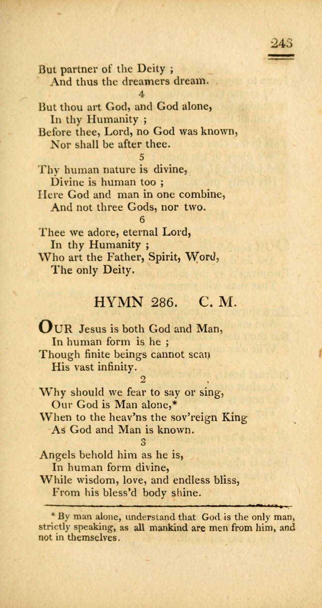 Psalms, Hymns and Spiritual Songs: selected and designed for the use of  the church universal, in public and private devotion; with an appendix, containing the original hymns omitted in the last ed. page 245
