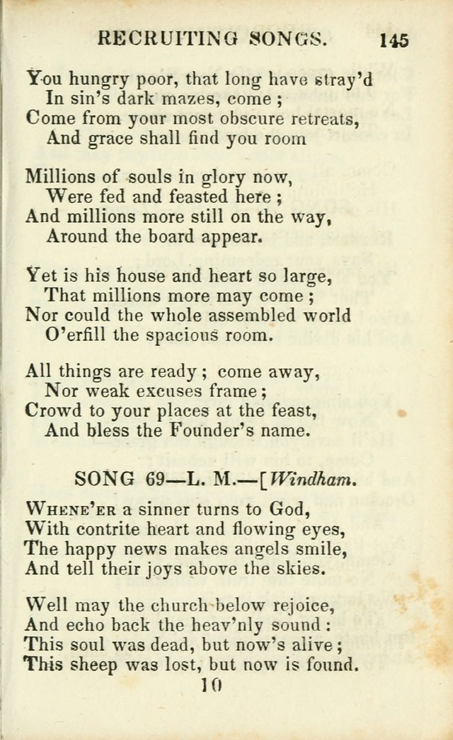 Psalms, Hymns and Spiritual Songs, Original and Selected. (14th stereotype ed.) page 145