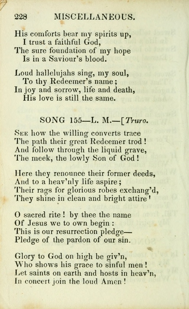 Psalms, Hymns and Spiritual Songs, Original and Selected. (14th stereotype ed.) page 228