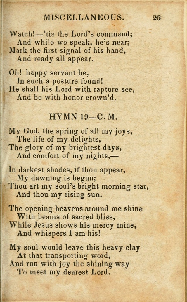 Psalms, Hymns and Spiritual Songs, Original and Selected. (14th stereotype ed.) page 281