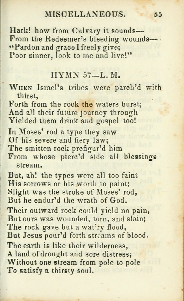 Psalms, Hymns and Spiritual Songs, Original and Selected. (14th stereotype ed.) page 311