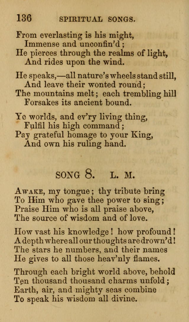 Psalms, Hymns and Spiritual Songs, Original and Selected. (7th ed.) page 136