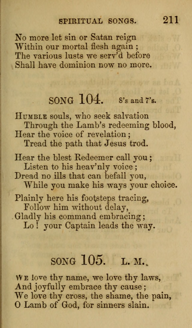Psalms, Hymns and Spiritual Songs, Original and Selected. (7th ed.) page 211