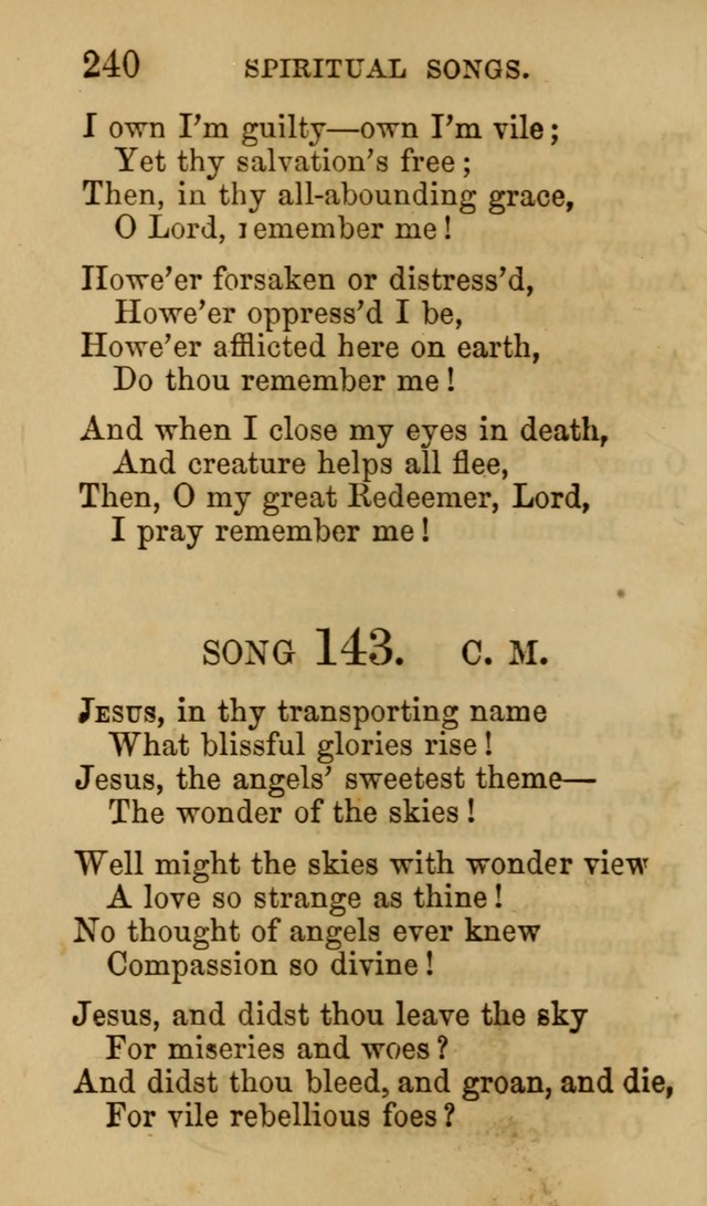 Psalms, Hymns and Spiritual Songs, Original and Selected. (7th ed.) page 240