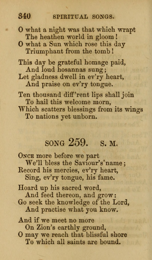 Psalms, Hymns and Spiritual Songs, Original and Selected. (7th ed.) page 340