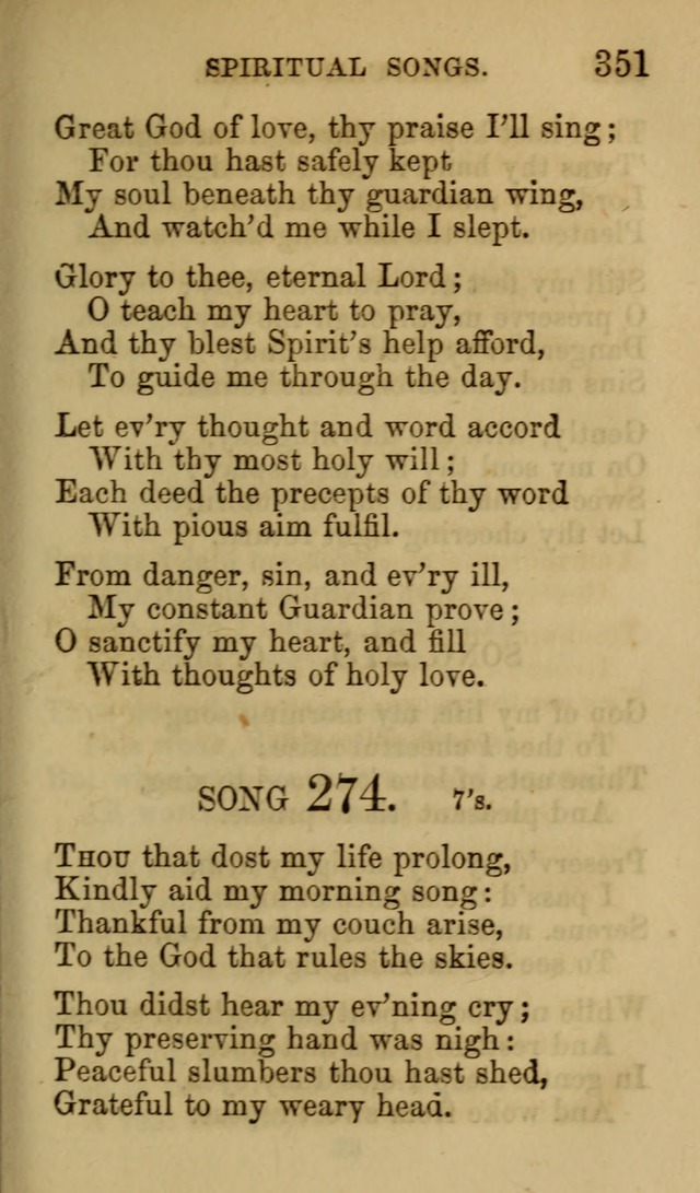 Psalms, Hymns and Spiritual Songs, Original and Selected. (7th ed.) page 351