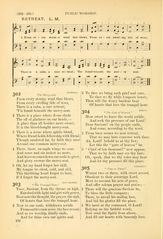 Psalms and Hymns and Spiritual Songs: a manual of worship for the church of Christ page 116