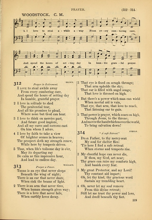 Psalms and Hymns and Spiritual Songs: a manual of worship for the church of Christ page 119
