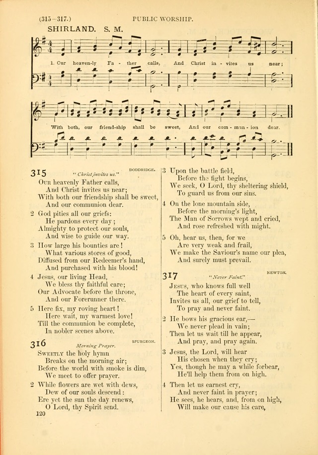 Psalms and Hymns and Spiritual Songs: a manual of worship for the church of Christ page 120