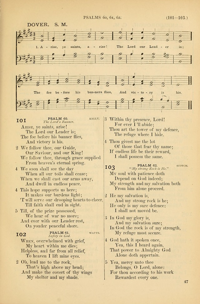 Psalms and Hymns and Spiritual Songs: a manual of worship for the church of Christ page 47
