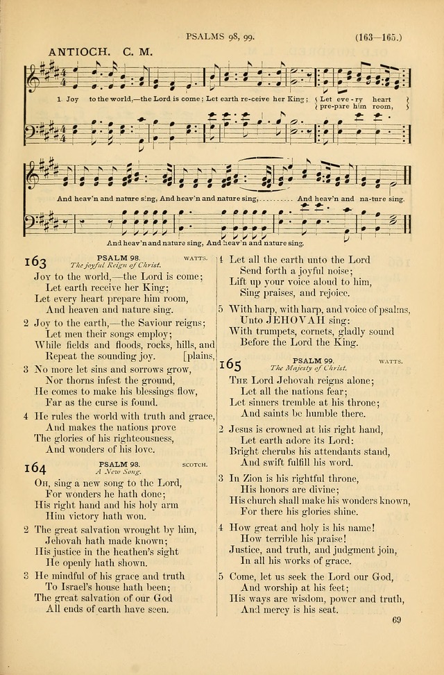 Psalms and Hymns and Spiritual Songs: a manual of worship for the church of Christ page 69