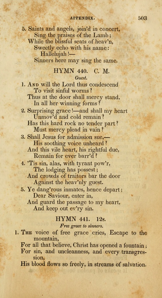 Psalms and Hymns, for the Use of the German Reformed Church, in the United States of America. (2nd ed.) page 506