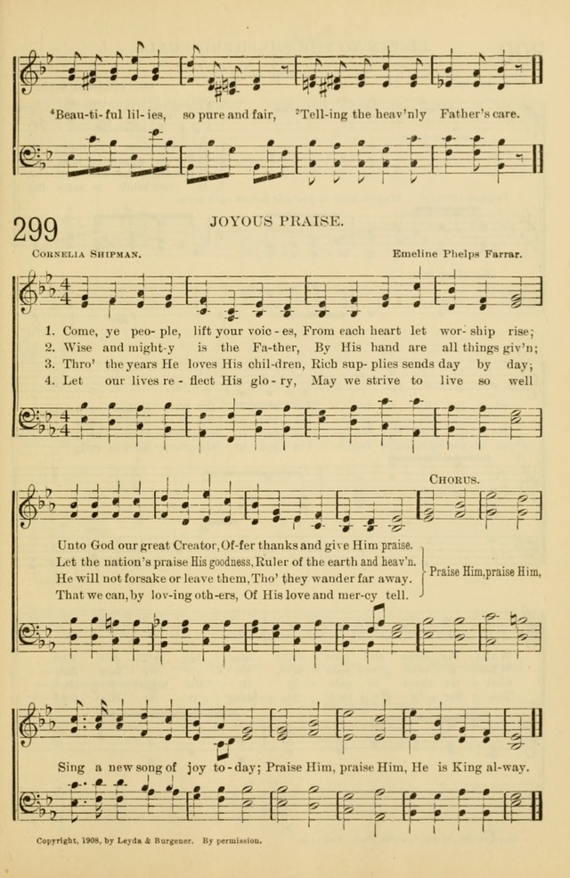 The Primary and Junior Hymnal page 231