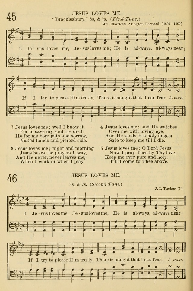 The Primary and Junior Hymnal page 40