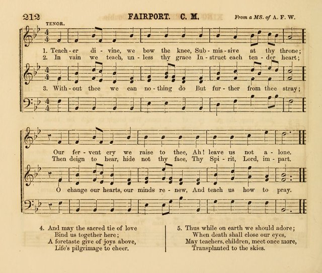 The Presbyterian Juvenile Psalmodist page 212