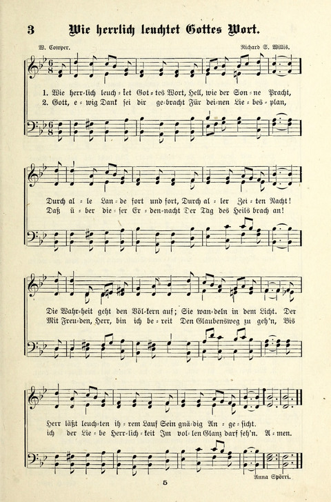 Pilgerklänge: eine Liedersammlung für Erbauungs- und Heilsversammlungen page 3