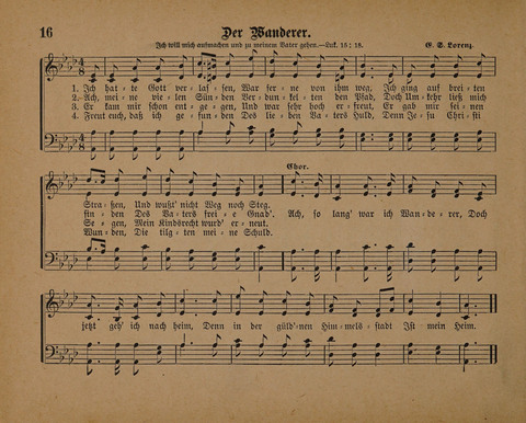 Pilger Lieder: für die Sonntagschule, Erbauungsstunde, Familie, u.s.w. page 16
