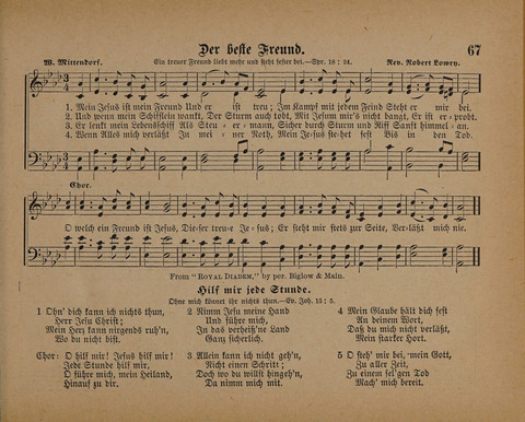 Pilger Lieder: für die Sonntagschule, Erbauungsstunde, Familie, u.s.w. page 67