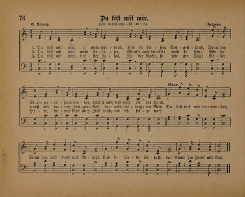 Pilger Lieder: für die Sonntagschule, Erbauungsstunde, Familie, u.s.w. page 76