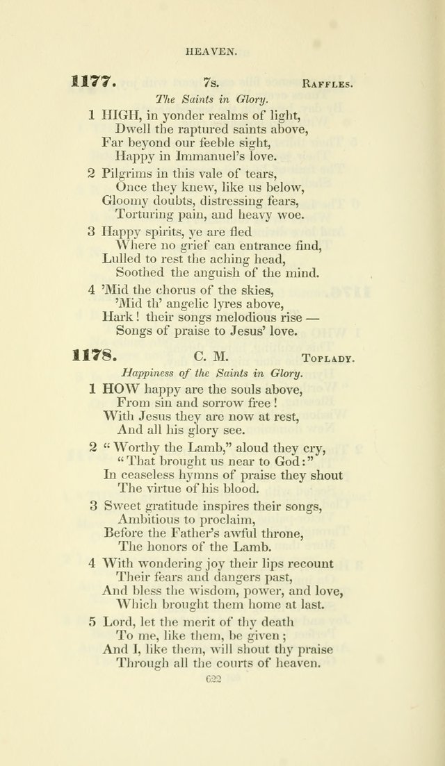 The Psalmist: a New Collection of Hymns for the Use of the Baptist Churches page 697
