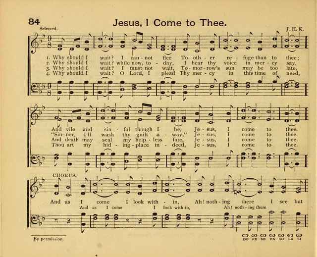 Peerless Praise: a collection of hymns and music for the Sabbath school, with a complete department of elementary instruction in the theory and pract page 40