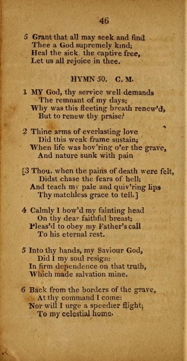 Public, Parlour, and Cottage Hymns. A New Selection page 46