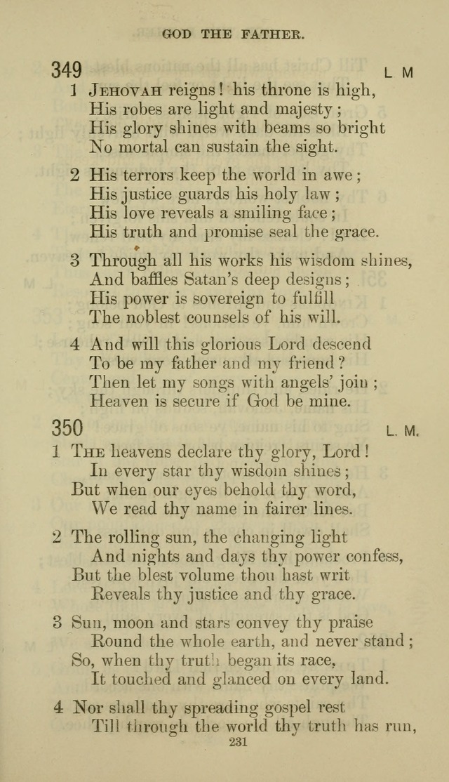 The Presbyterian Hymnal page 231