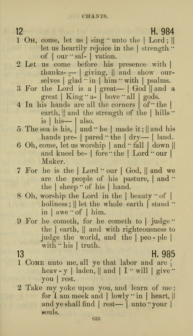 The Presbyterian Hymnal page 633