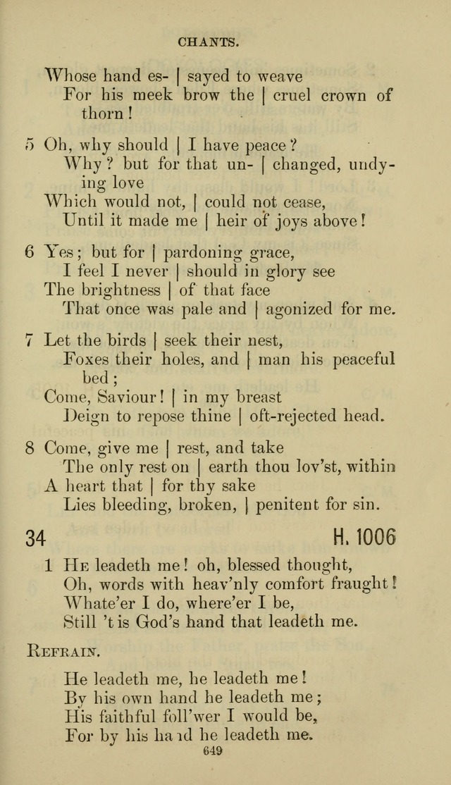 The Presbyterian Hymnal page 649