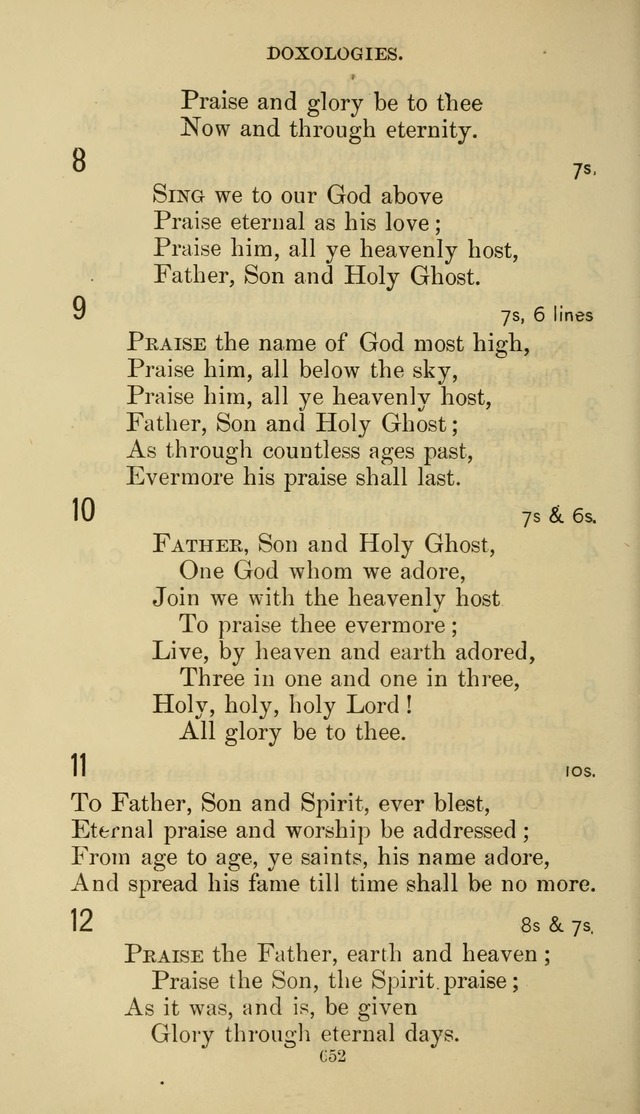 The Presbyterian Hymnal page 652