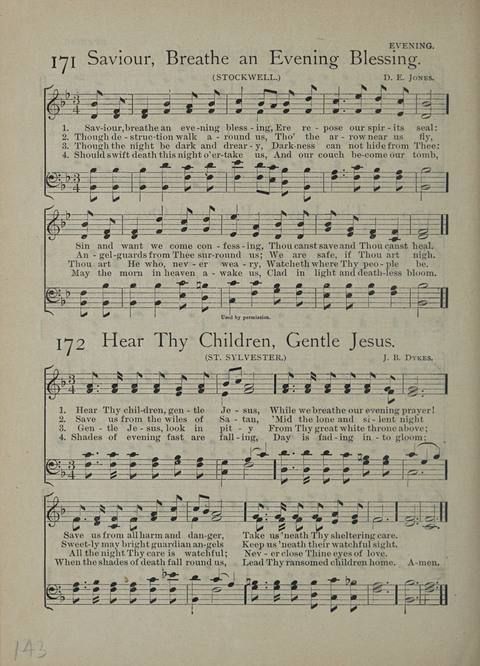 Praise in Song: for the Sunday school, the prayer meeting and the home page 138