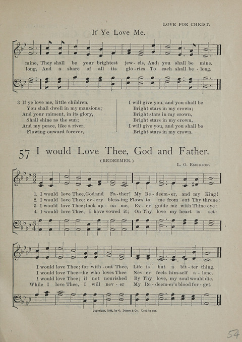 Praise in Song: for the Sunday school, the prayer meeting and the home page 49