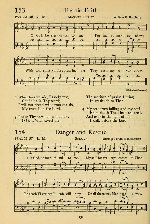 The Psalter: with responsive readings page 130