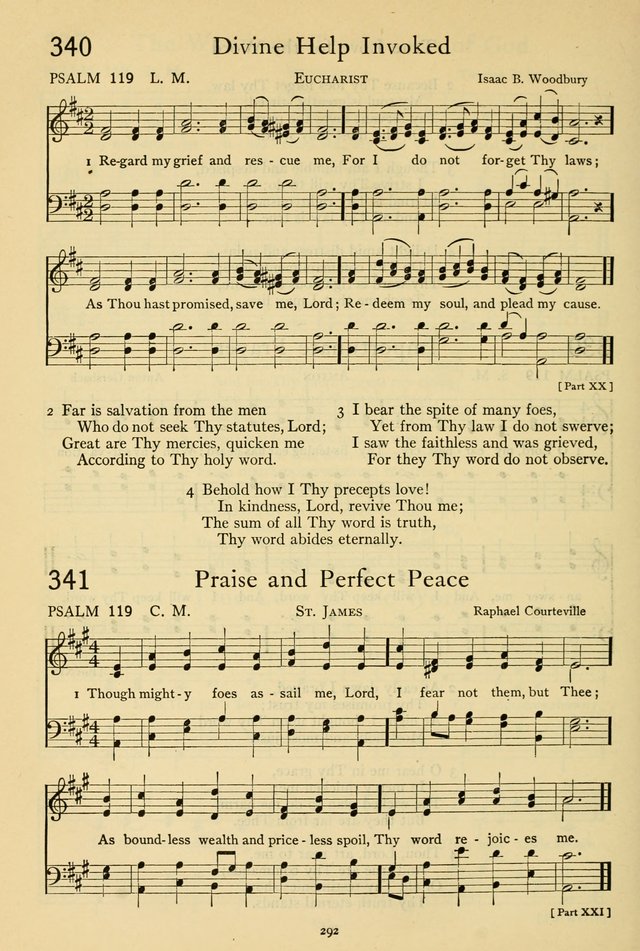 The Psalter: with responsive readings page 296