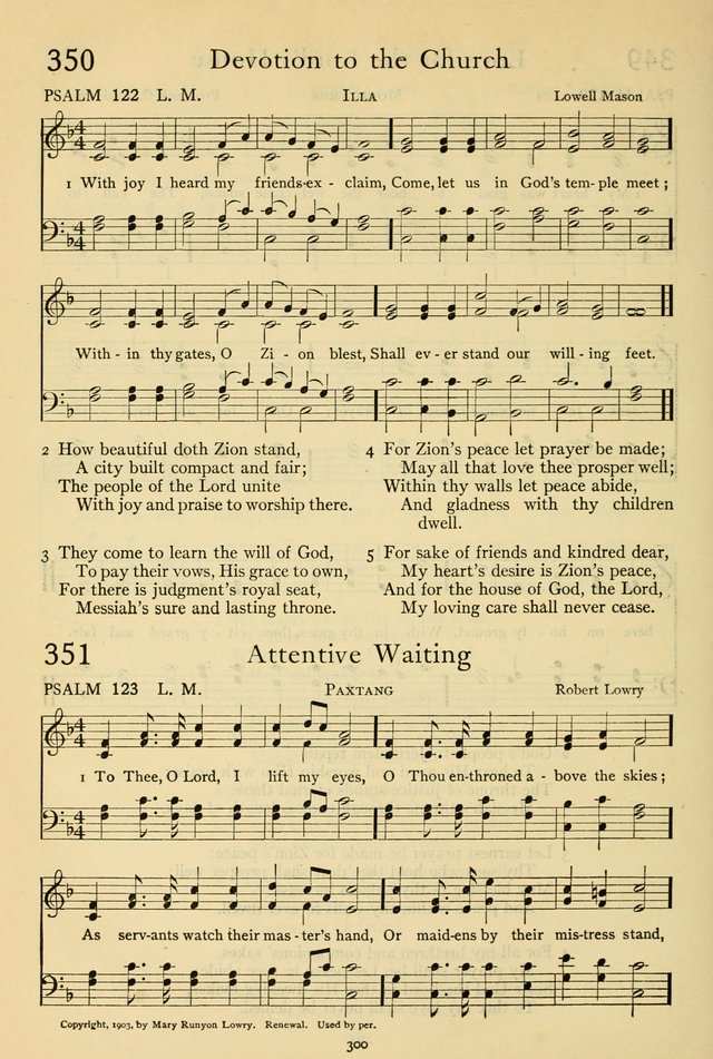 The Psalter: with responsive readings page 304