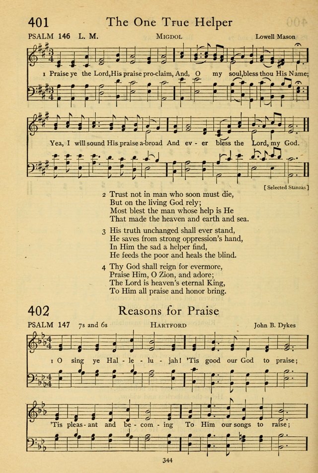 The Psalter: with responsive readings page 348