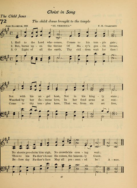 Pilgrim Songs (Number Two) page 67