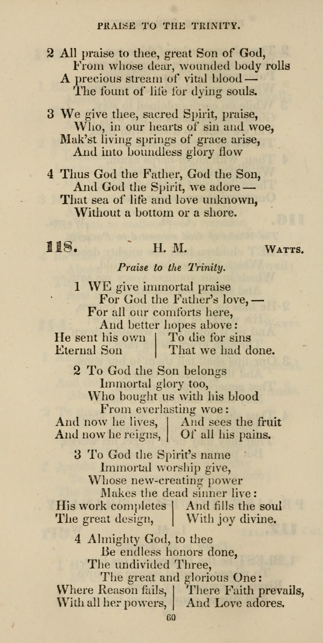 The Psalmist: a new collection of hymns for the use of Baptist churches; with a supplement page 120