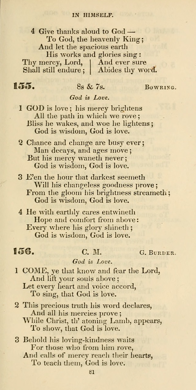 The Psalmist: a new collection of hymns for the use of Baptist churches; with a supplement page 141
