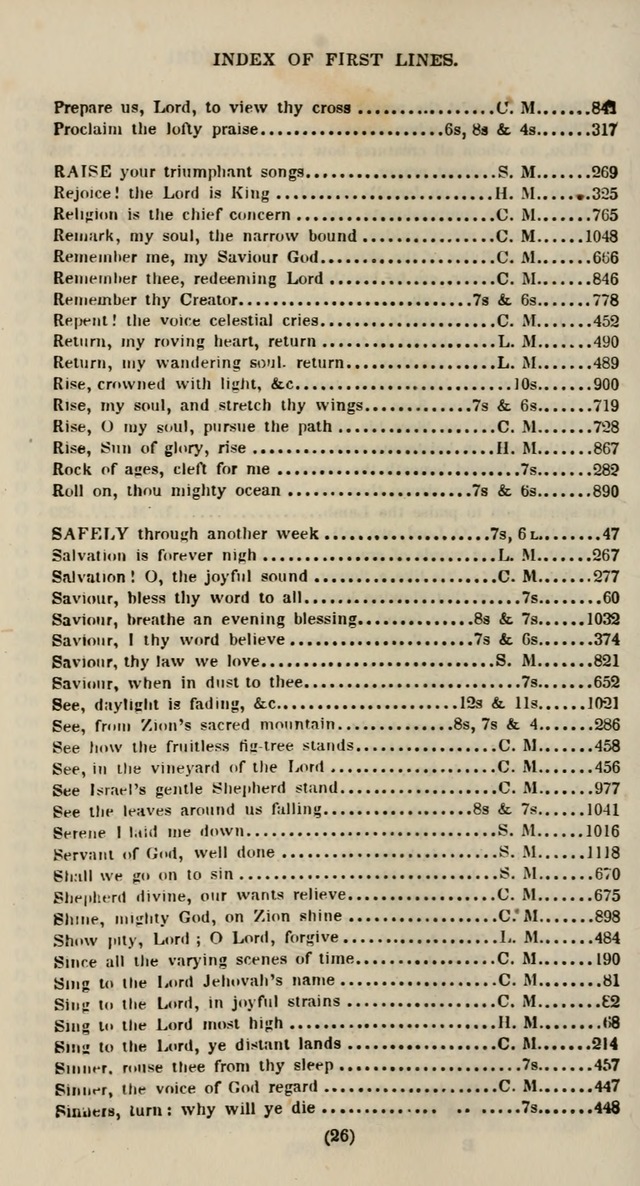 The Psalmist: a new collection of hymns for the use of Baptist churches; with a supplement page 22