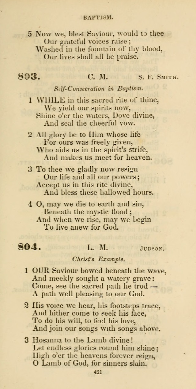The Psalmist: a new collection of hymns for the use of Baptist churches; with a supplement page 481