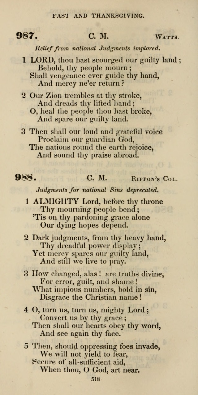 The Psalmist: a new collection of hymns for the use of Baptist churches; with a supplement page 578