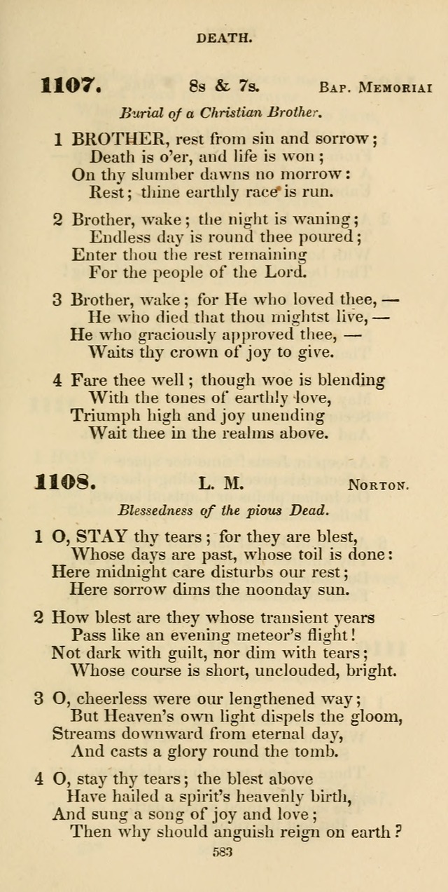 The Psalmist: a new collection of hymns for the use of Baptist churches; with a supplement page 643