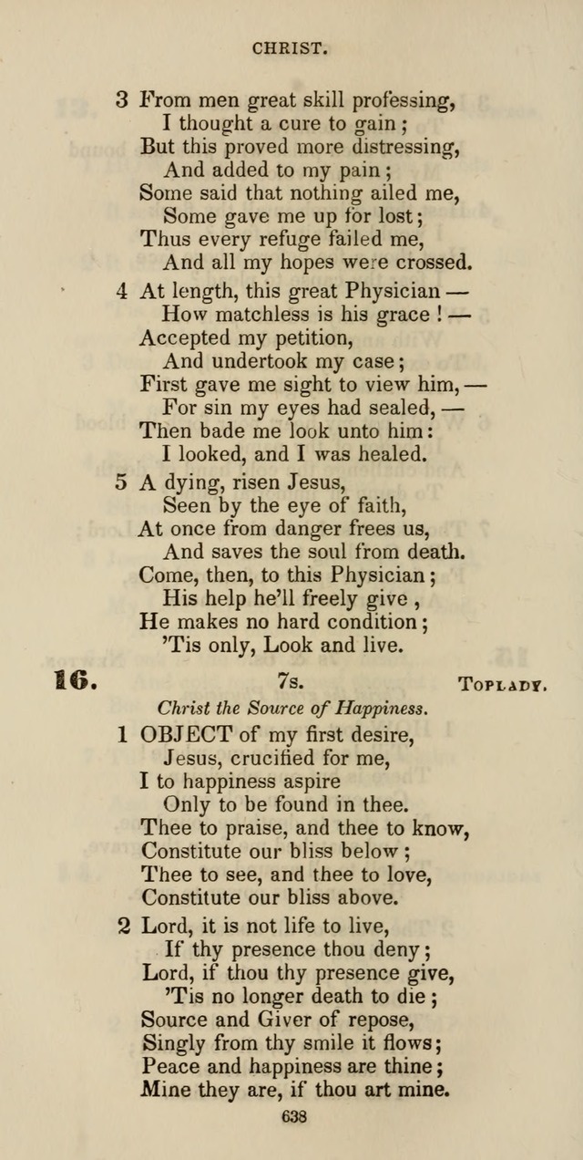 The Psalmist: a new collection of hymns for the use of Baptist churches; with a supplement page 698