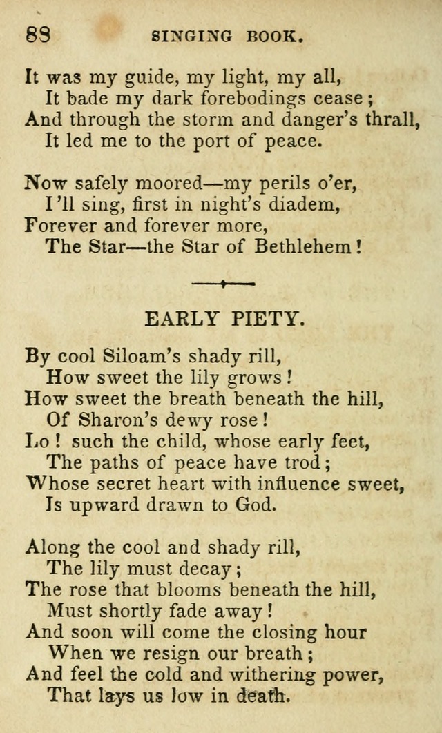 The Public School Singing Book: a collection of original and other songs, odes, hymns, anthems, and chants used in the various public schools page 92