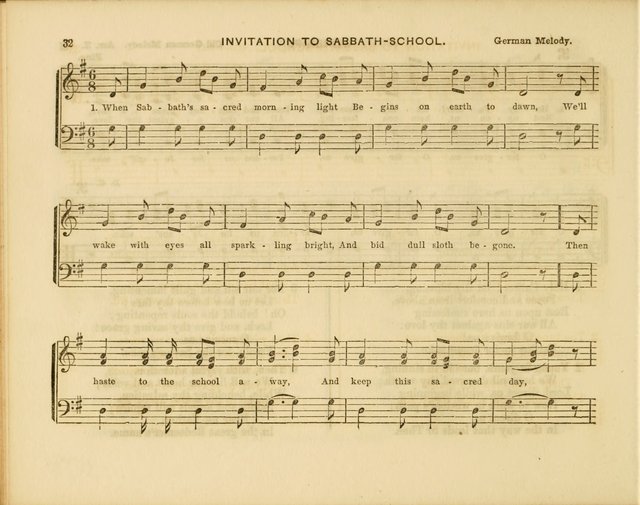 Plymouth Sabbath School Collection: or, Hymns and Tunes page 32