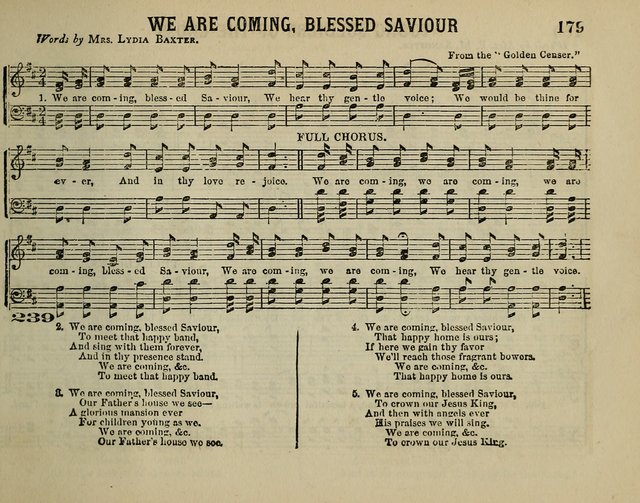 The Plymouth Sabbath School Collection of Hymns and Tunes page 179