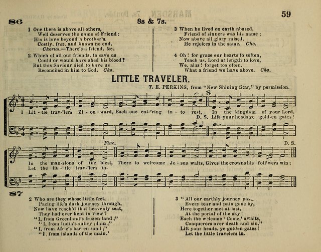 The Plymouth Sabbath School Collection of Hymns and Tunes page 59