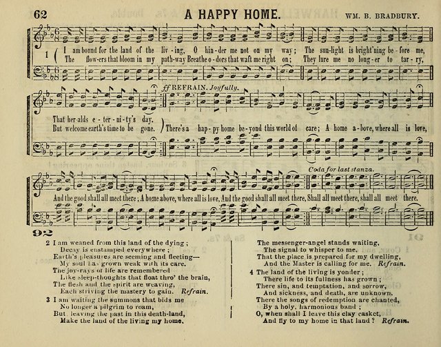 The Plymouth Sabbath School Collection of Hymns and Tunes page 62
