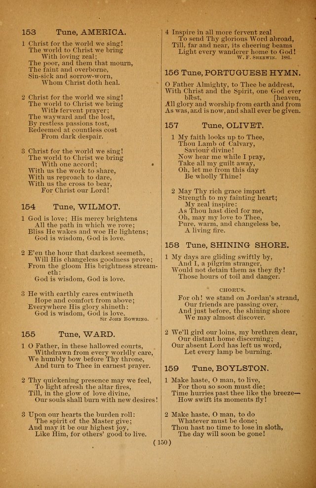 The Portfolio of Sunday School Songs page 150
